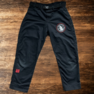 4in Patch with praying hands design and "PRAISE BE TO THE LORD WHO TRAINS MY HANDS FOR WAR" text on a black pant